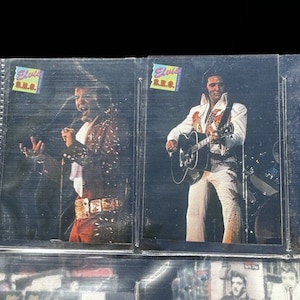 1992 Elvis Presley ruilkaarten - De Elvis-collectie - Elvis S.R.O - 2 kaarten