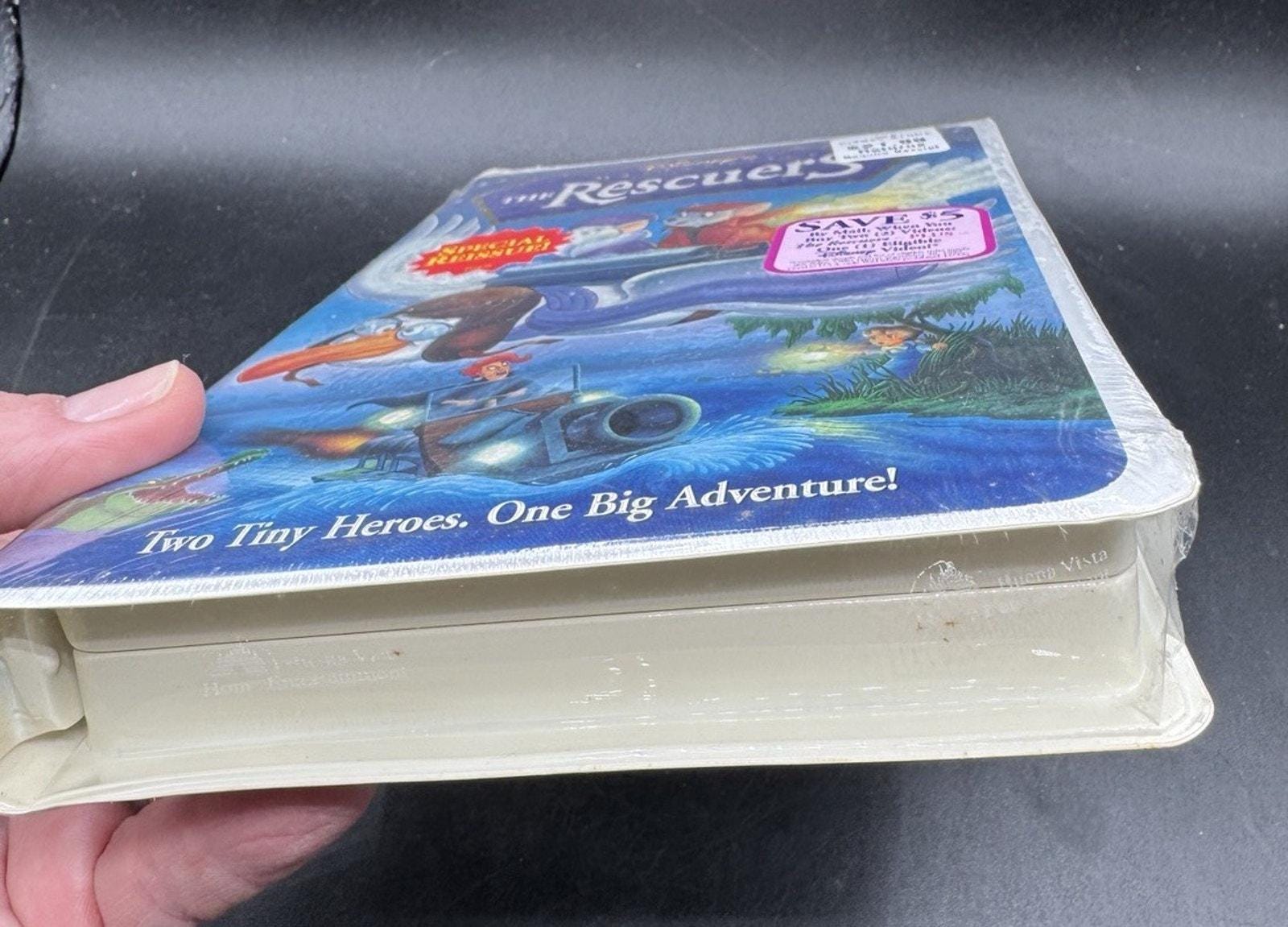 The Rescuers Disney Store New Disney: the Rescuers (VHS) Factory Clamshell Disney Store Special ...
