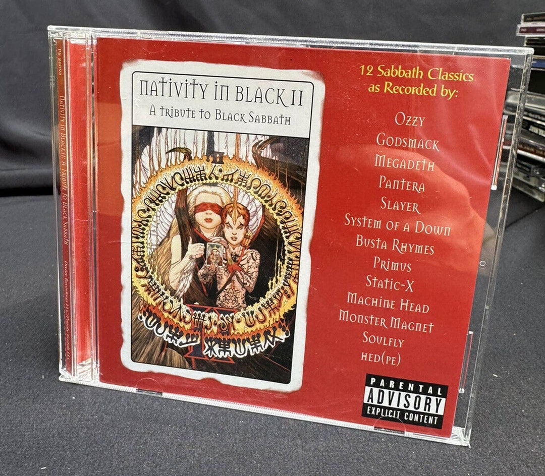 Nativity in Black Vol 2 A Tribute to Black Sabbath Slayer Etsy