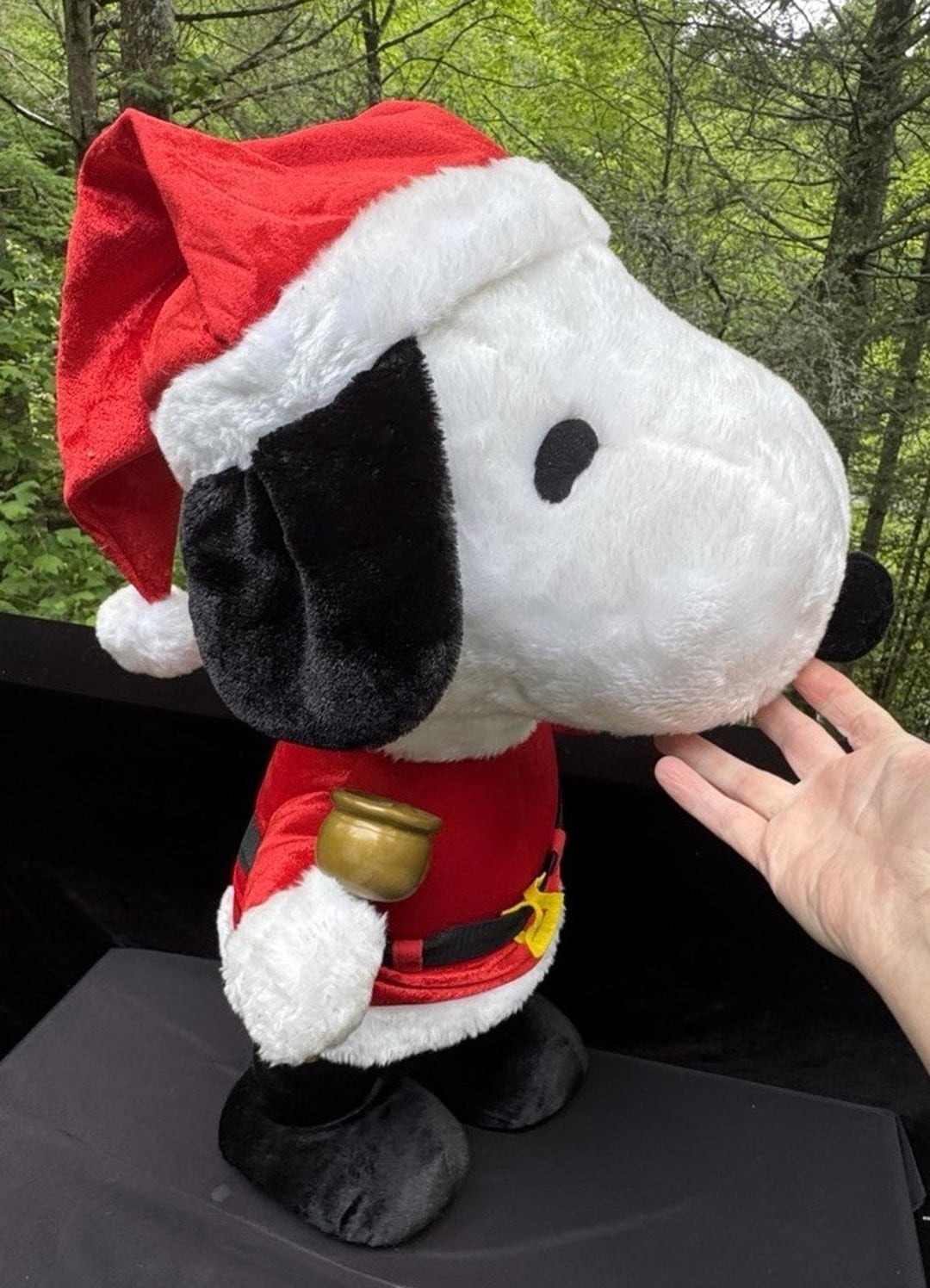 サンタ　SNOOPY Peanuts 26” Door Greeter Peanuts Snoopy Plush Stand up Christmas