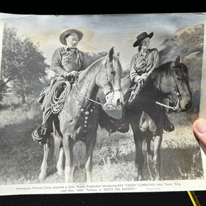 1950 Boot Hill Bandits Monogram Pictures Corp Movie Film Promo Photo Cowboys