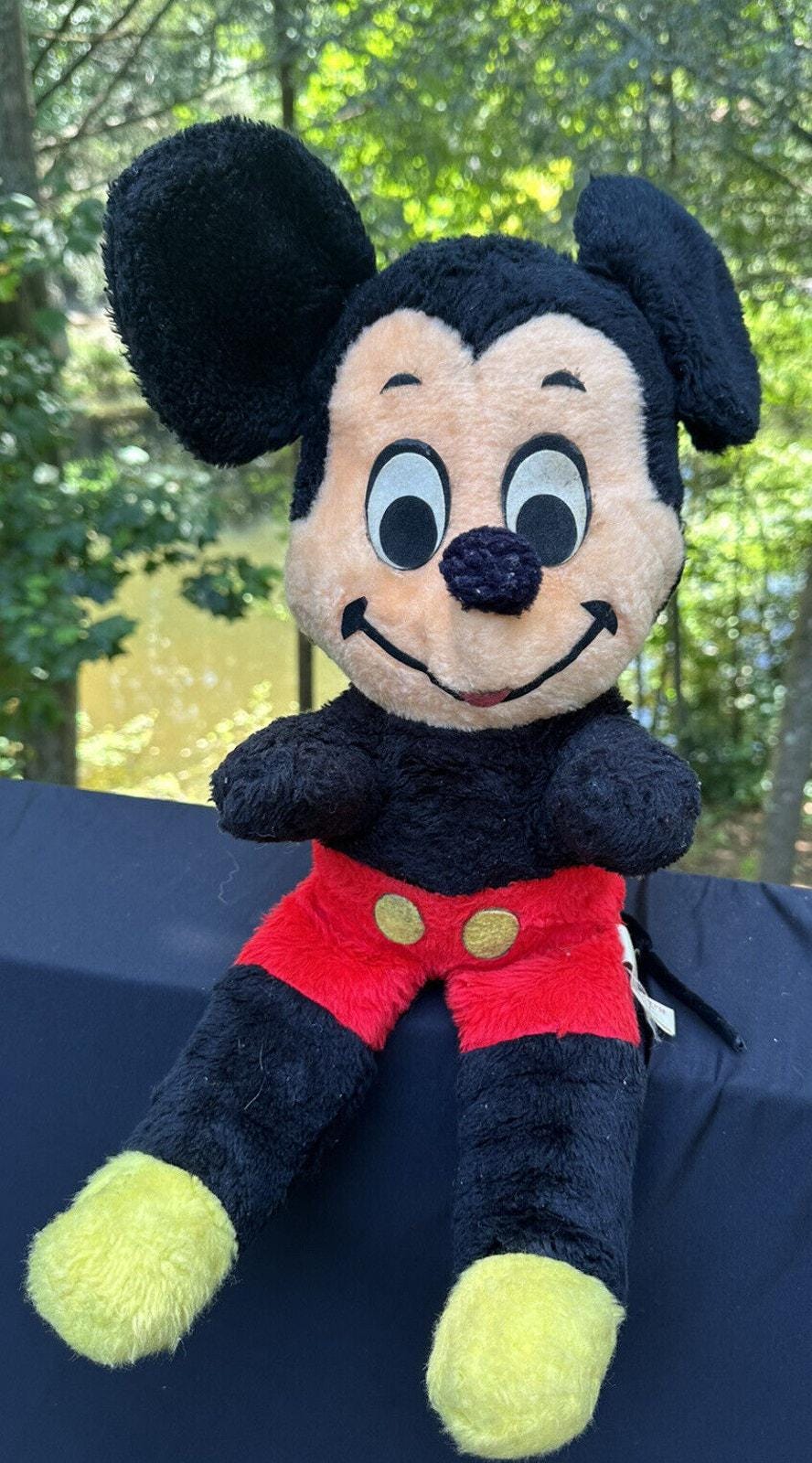 ディズニー ミッキーマウス 希少 ぬいぐるみ 希少なヴィンテージ 21 インチ ディズニー ウォルト ディズニー