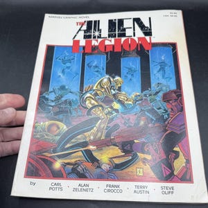 Alien Legion Marvel Graphic Novel #25 VF or better Frank Cirocco Carl Potts