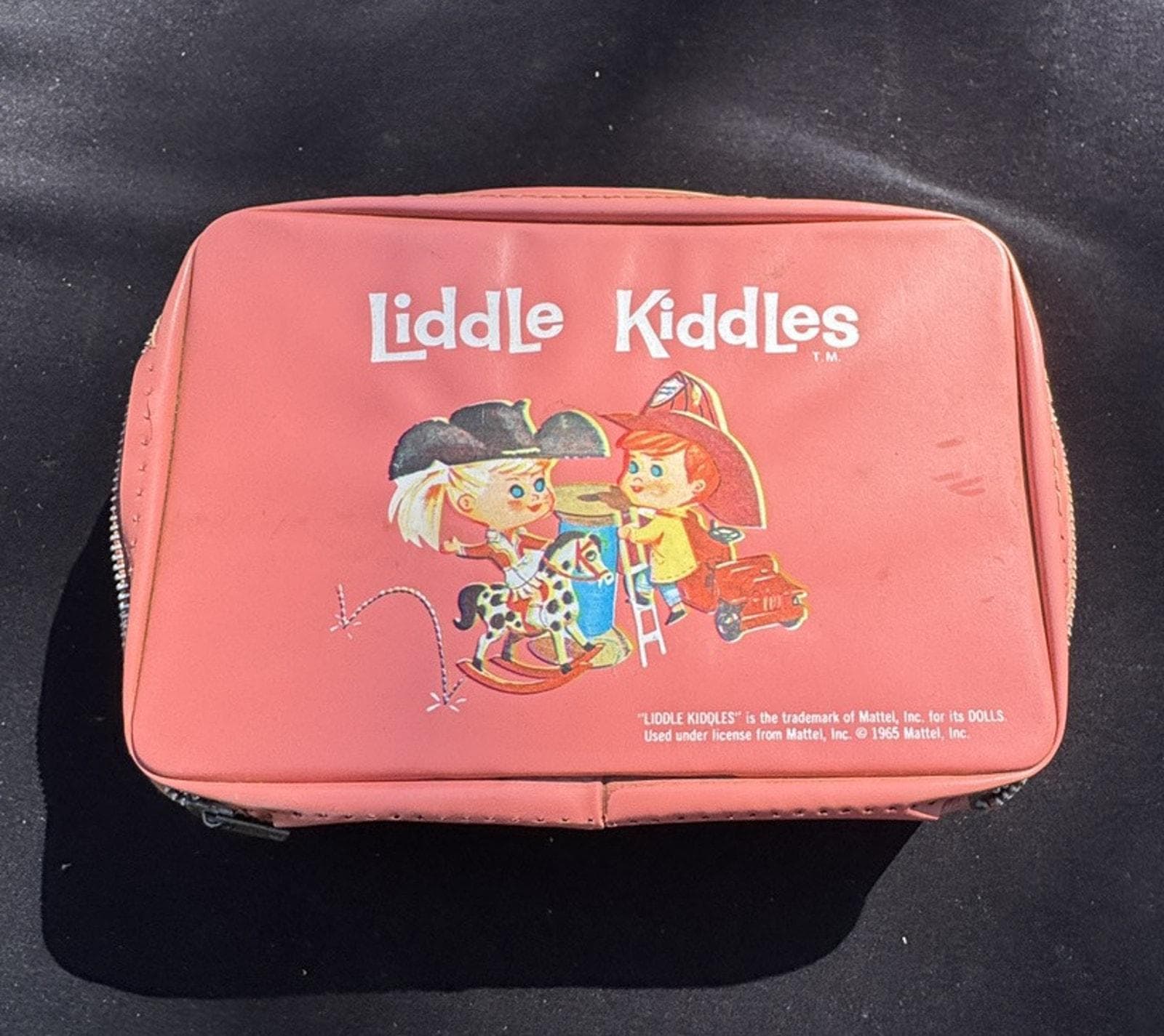 Ancien Club-house Mattel Liddle Kiddle Avec étui à Poupée – 1965 – Vintage Très Bon état