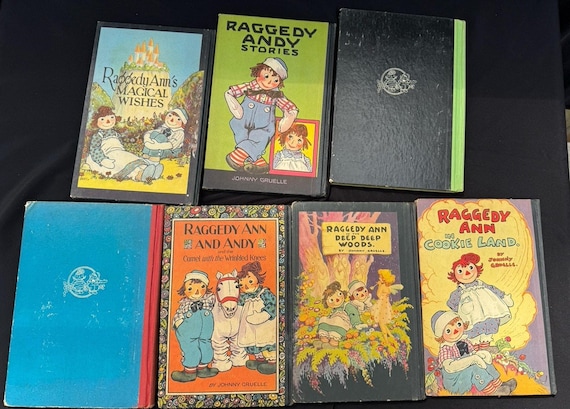 1940年代のジョニー・グルエル著『ラガディ・アンとアンディ』7冊の