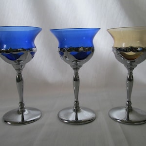 Farber Bros Cambridge Glass Cocktails  3
