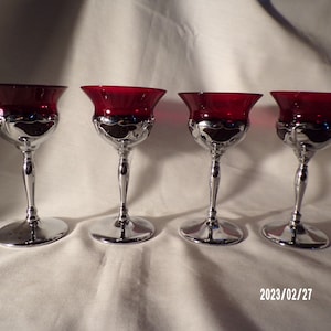 Farber Bros Cambridge Cocktail Stems 4