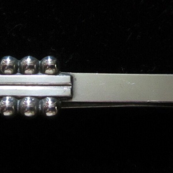 Georg Jensen Sterling Silver Tie Bar, Clip #61 A