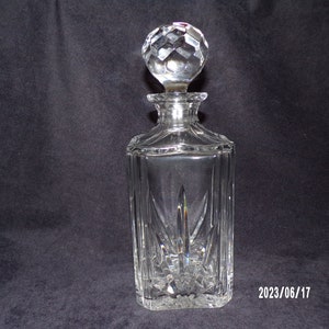 Vintage Atlantis Crystal Decanter