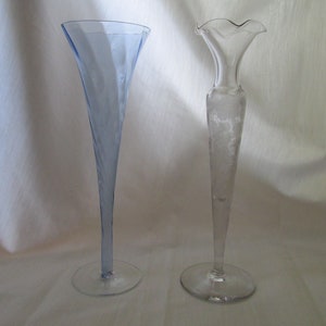 2 Vintage Bud Vases