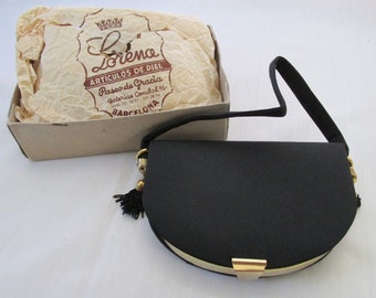 Elegant Vintage Evening Bag/Compact From Barcelona, Spain