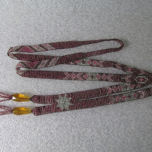 Flapper Necklace Handmade During the 1920s