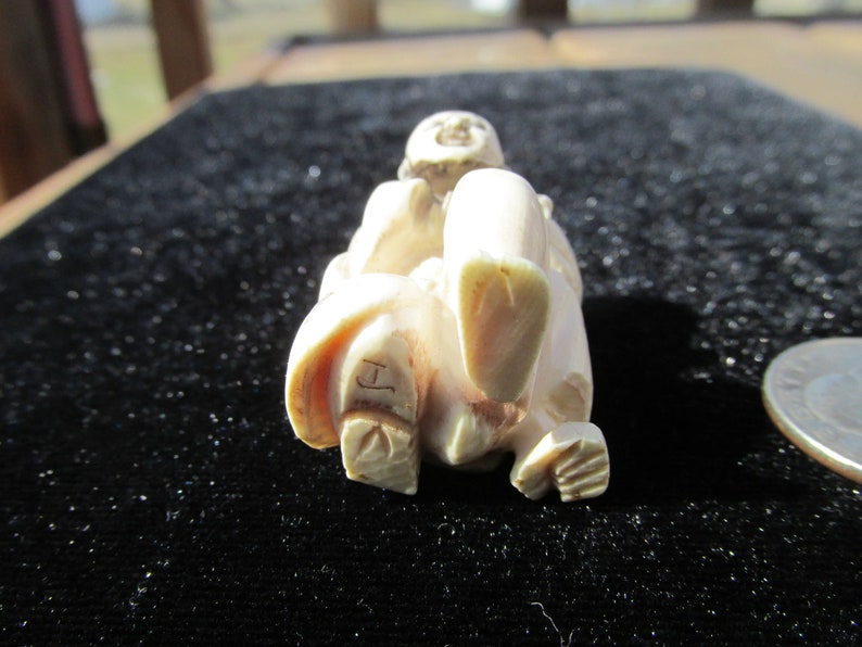 Vintage Old Man Netsuke