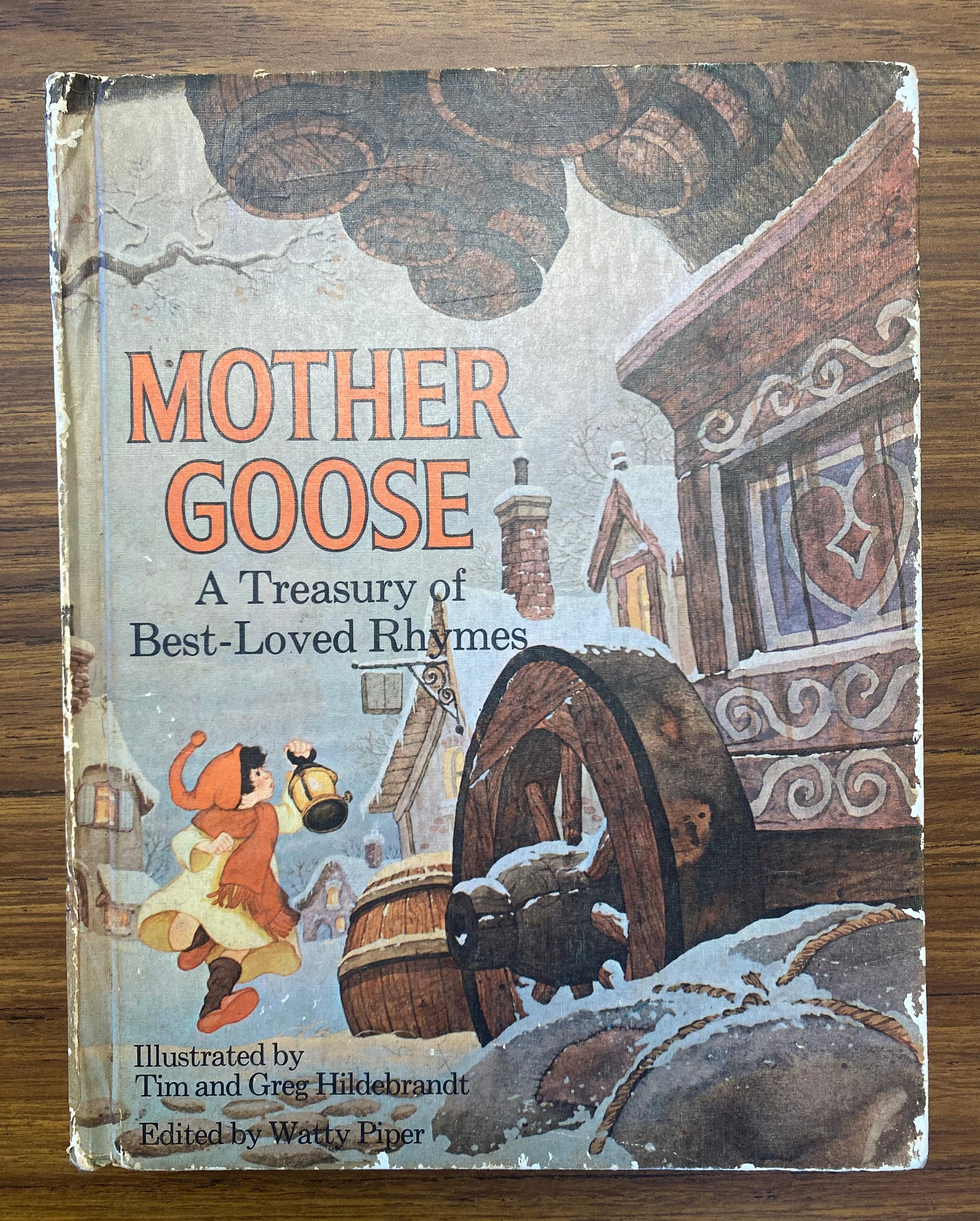 Mother Goose A Treasury of Best-loved Rhymes, 1972 by Platt & Munk