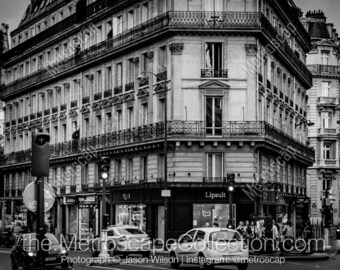 Black and White, Paris Photography, Paris France Photography , Fine Art Photography, Paris Pictures, A Classic Paris Apartment Building