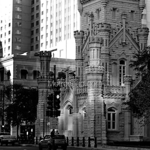 Chicago Pictures Black & White. Old Chicago Water Tower Black And White Wall Art. Chicago Black And White Photography