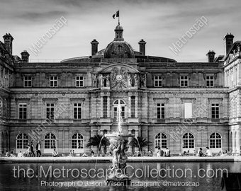 Black and White, Paris Photography, Paris France Photography , Fine Art Photography, Paris Pictures, French Senat, Luxembourg Palace