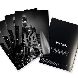 Philadelphia Greeting Card, Philadelphia Post Card, Philadelphia Love Sculpture 5 x 7 Blank Greeting Card, Philadelphia Love Park
