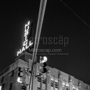 Detroit Pictures Black & White. Detroit Music Hall Sign Black And White Wall Art. Detroit Black And White Photography