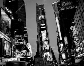 Black and White, New York City Photography, Time Square, Fine Art Photography, NYC Pictures, Midtown