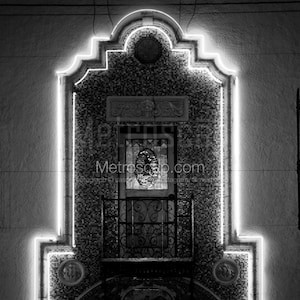 Columbia Restaurant Ybor City Black & White Wall Art. Tampa Black And White Pictures Tampa Office Art image 1