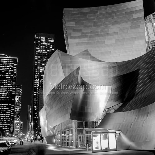 Black & White, Los Angeles Photography, Los Angeles California photography, Fine Art Photography, Los Angeles newest Pictures, disney concert hall