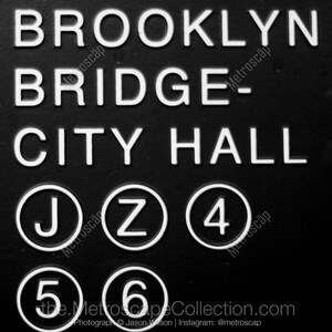 Black and White, New York City Photography, New York Subway, Fine Art Photography, NYC Pictures, Brooklyn