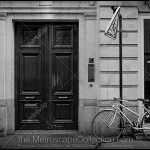 Black and White, Paris Photography, Paris France Photography , Fine Art Photography, Paris Pictures, Paris Bicycle, 6th Arrondissement