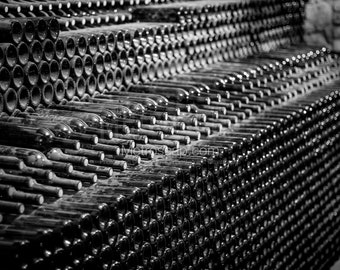 Black & White, Napa Valley Photography, Napa Valley California photography, Fine Art Photography, Napa Valley Pictures, wine bottle wall