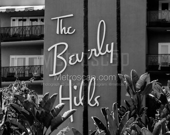 Black & White, Los Angeles Photography, Los Angeles California photography, Fine Art Photography, LA Pictures, beverly hills hotel