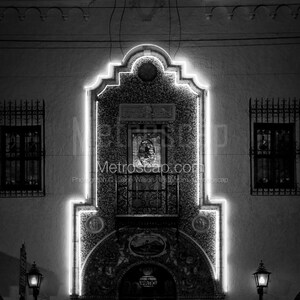 Columbia Restaurant Ybor City Black & White Wall Art. Tampa Black And White Pictures Tampa Office Art image 3