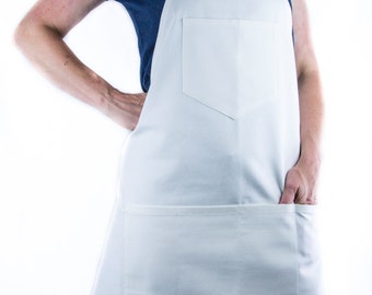 Men's White Apron (FULL)