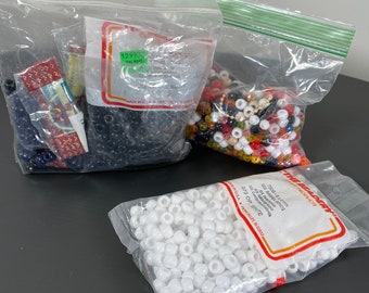 Plastic Beads - Grab Bag