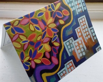 5.5" x 4" Note Cards, Concentration