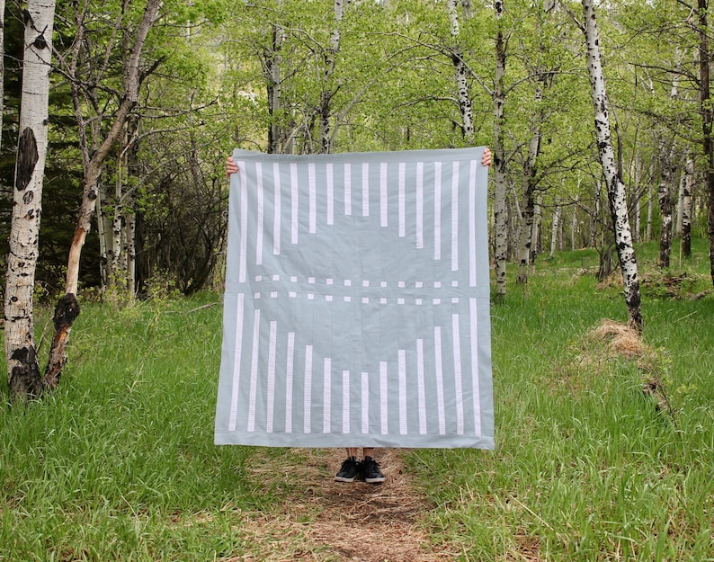The Rows Quilt PDF Digital Pattern image 1