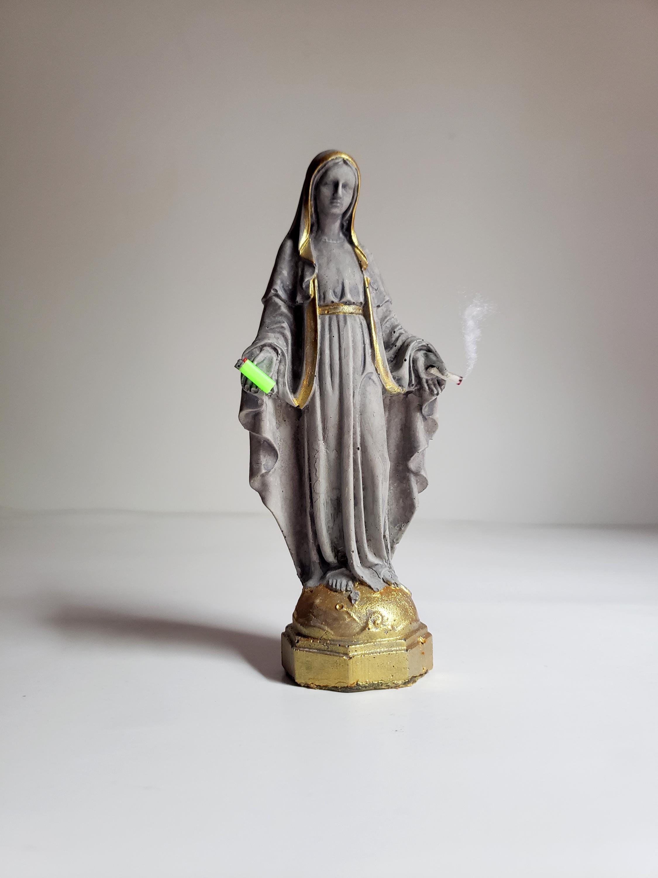 cigarettes ice cream figurines of the virgin mary IDF says it is investigating a photo circulating online that appears to show a soldier placing a cigarette into the mouth a statue in the Christian village of It can be placed on wine cabinet OTTAWAY'S PARKSIDE ICE CREAM PARLOR