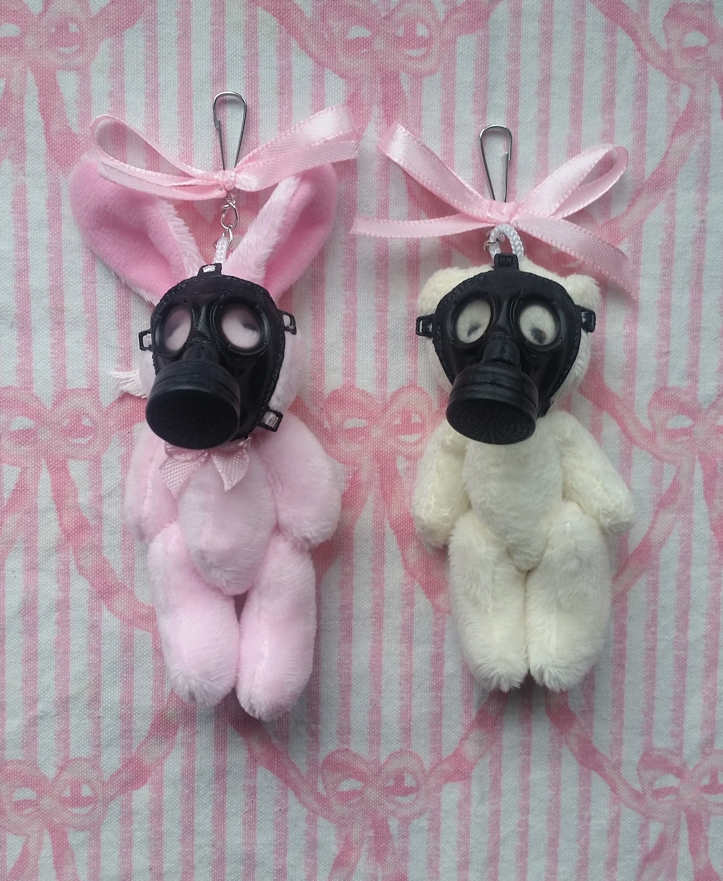 Pastel Goth Teddy Backpacks for Sale