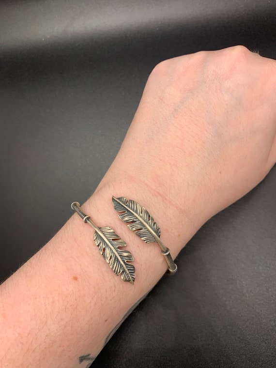 0.999 Sterling Silver Adjustable Bangle - Etsy