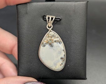 High quality maligano jasper .925 sterling silver pendant