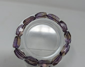 High Quality Faceted Ametrine Beaded Bracelet