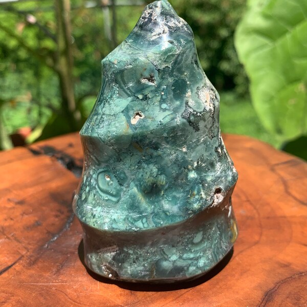 Ocean Jasper Flame, OJ Flame, Crystal Flame, Ocean jasper flame, healing crystals