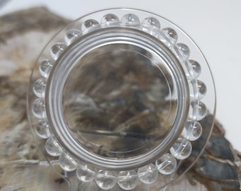 7.7mm High Quality Blue Needle Quartz Beaded Bracelet