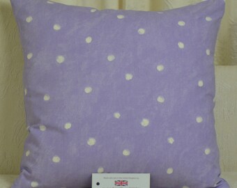 Polka dot pillow | Etsy Nursing Pillow Cover Lilac Shabby Chic