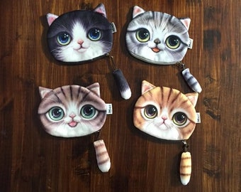 cat change purse