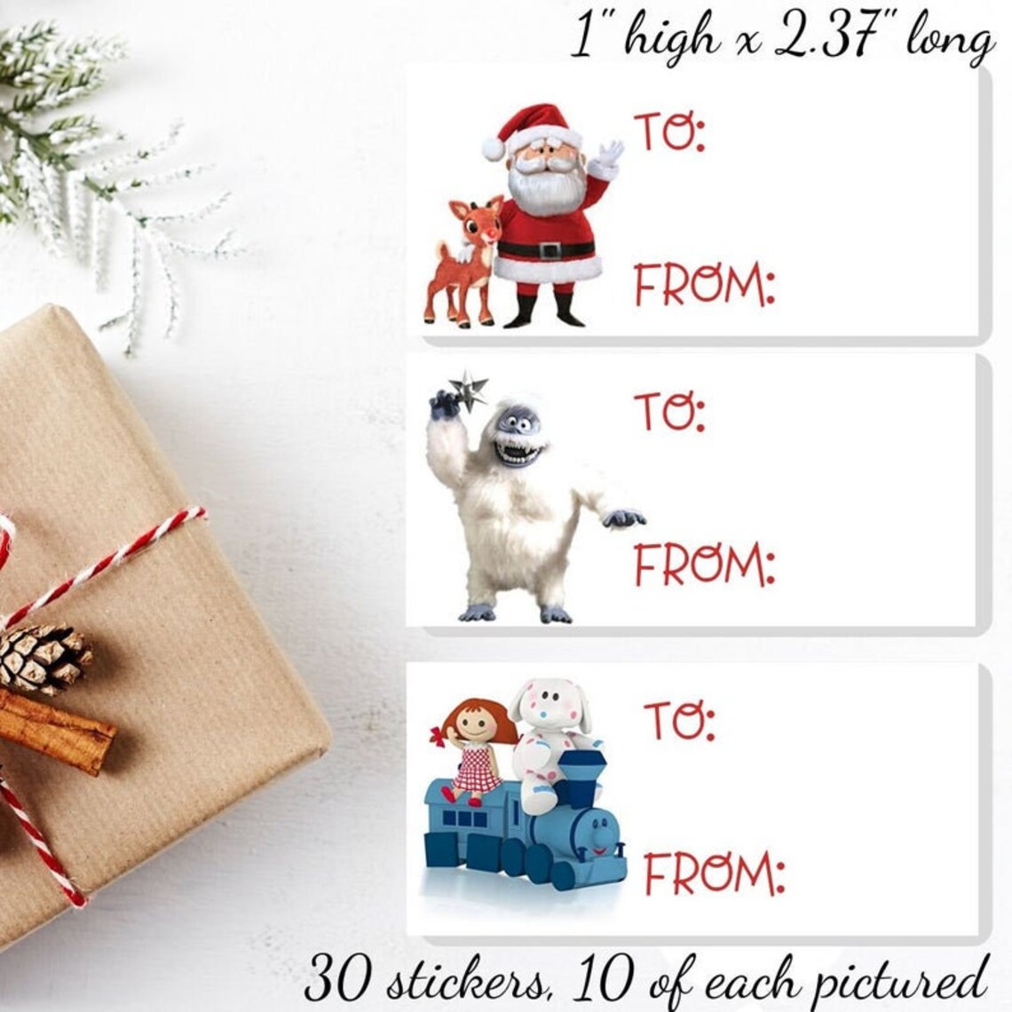 Charlie Brown Christmas Gift Stickers Christmas Gift Labels Etsy