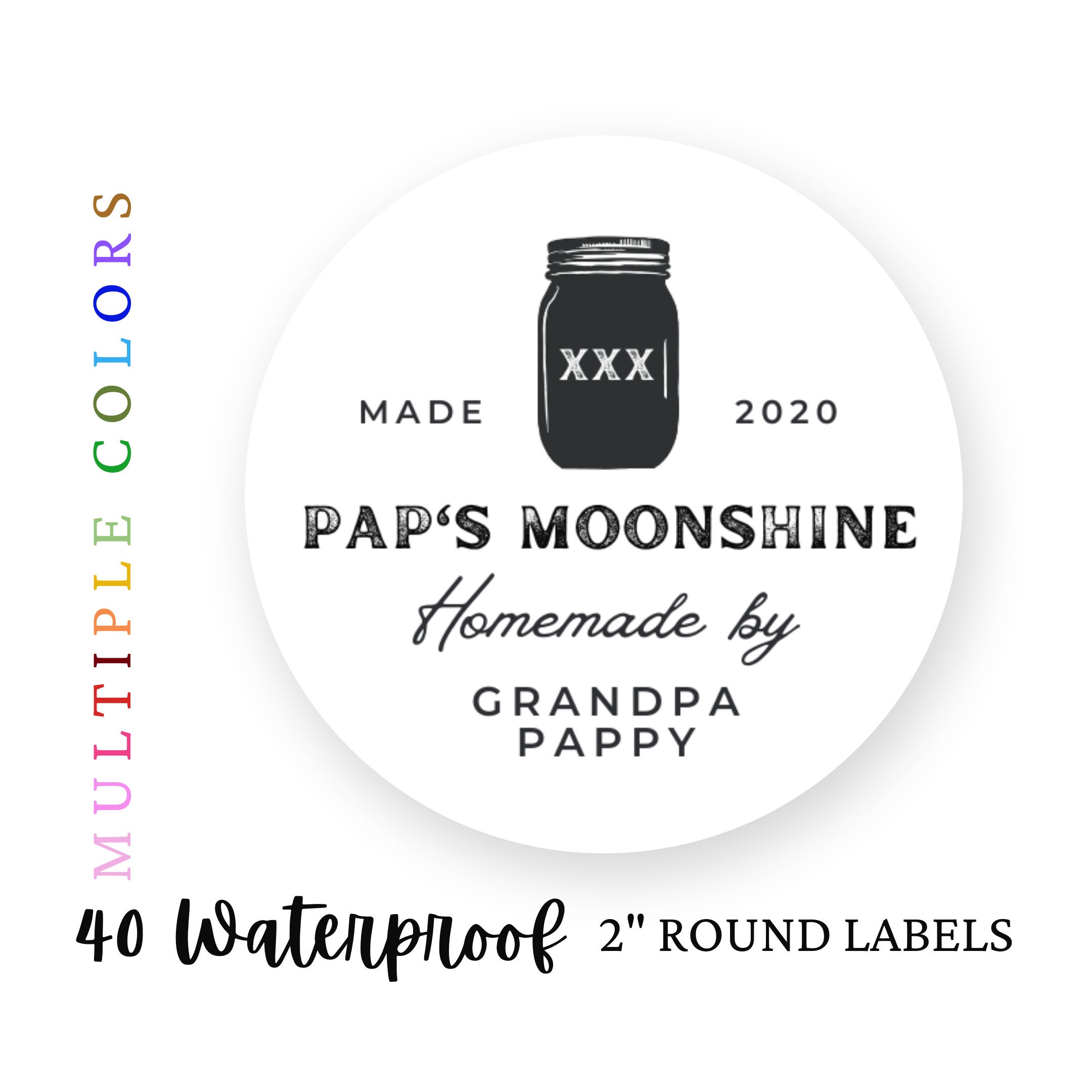 Printable Mason Jar Labels - The Simply Crafted Life