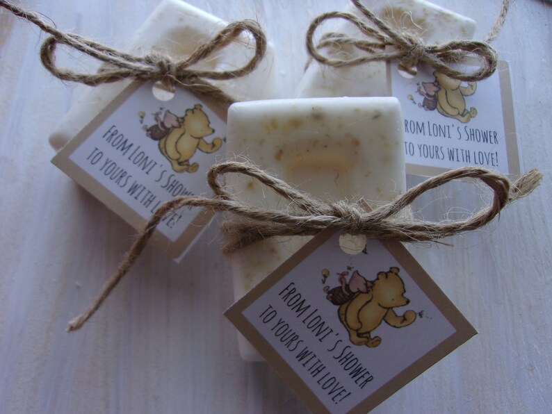 10 Soap Favors Baby Shower Soap Favors Winnie The Pooh Etsy