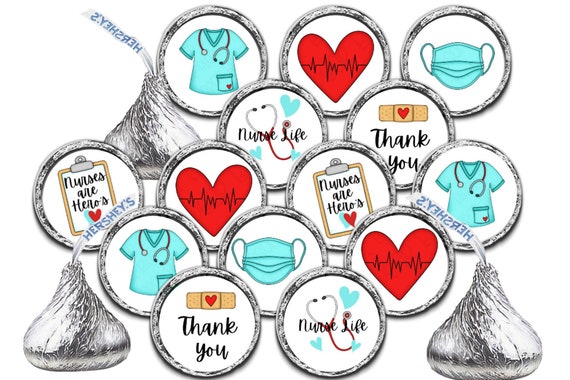 Personalized Teacher Appreciation Candy Bar Labels - 12 Pc. | Oriental