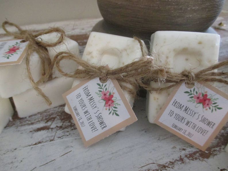 Rustic Bridal Shower Soap Favors Fl Image 0