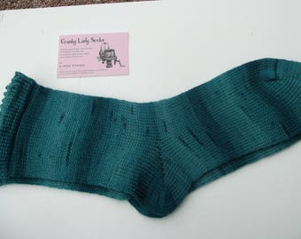 Hand Cranked and Hand Finished socks